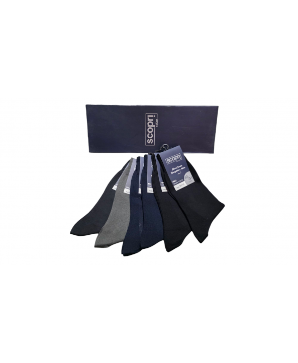 Scopri 100% памук мъжки чорапи 6 чифта Clasico